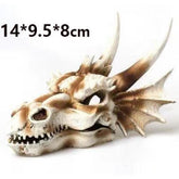 Dragon Skull Decoration Bone Skeleton